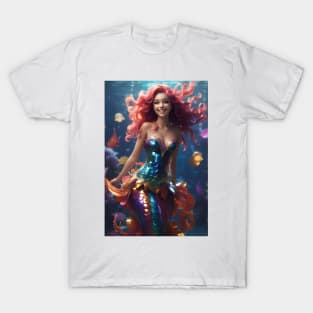 Happy Party Mermaid T-Shirt